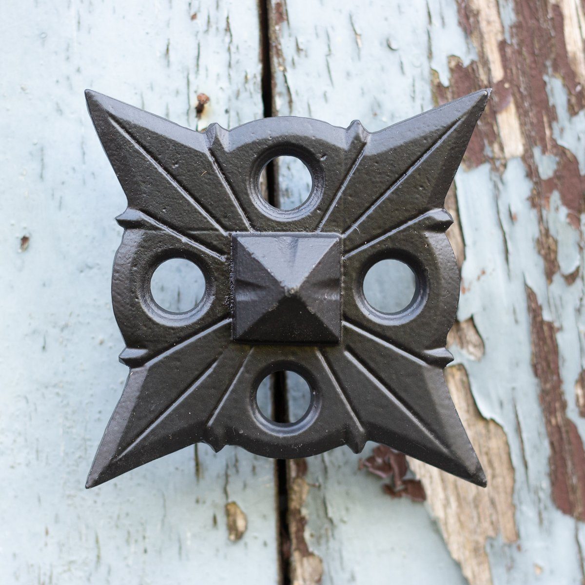 Antikas Torbeschlag Torbeschlag, Möbelnagel, Ziernagel "Twinkle", Eisennagel in schwarz