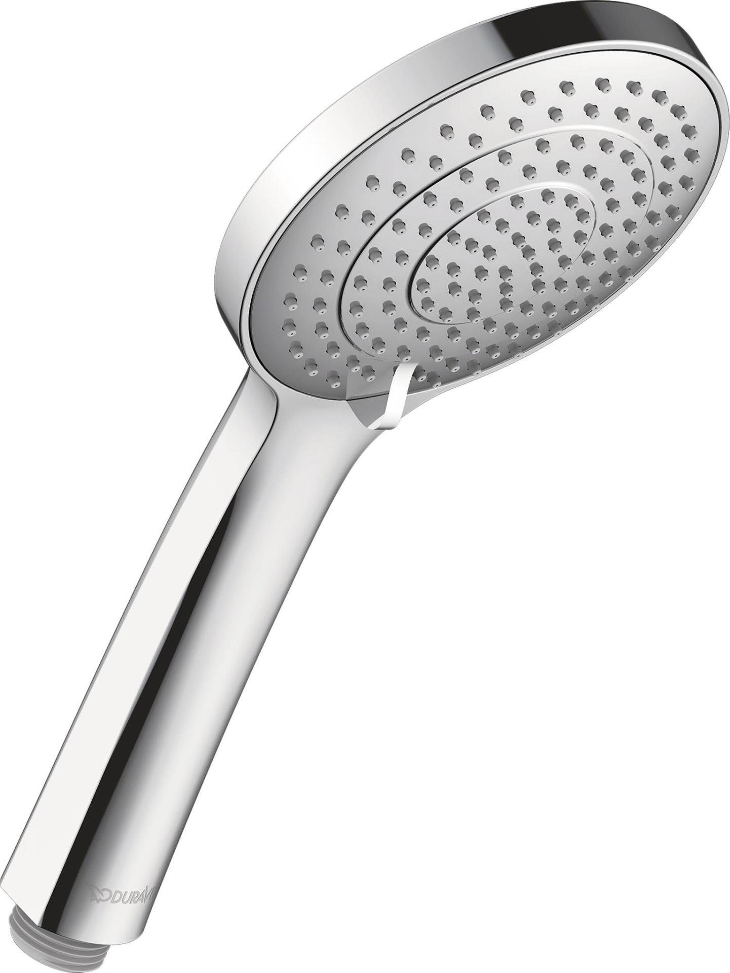 Duravit Brausegarnitur Handbrause Duschbrause Duschkopf 3 Strahlarten Regendusche, 3 Strahlart(en), 1 tlg., 1/2 Zoll