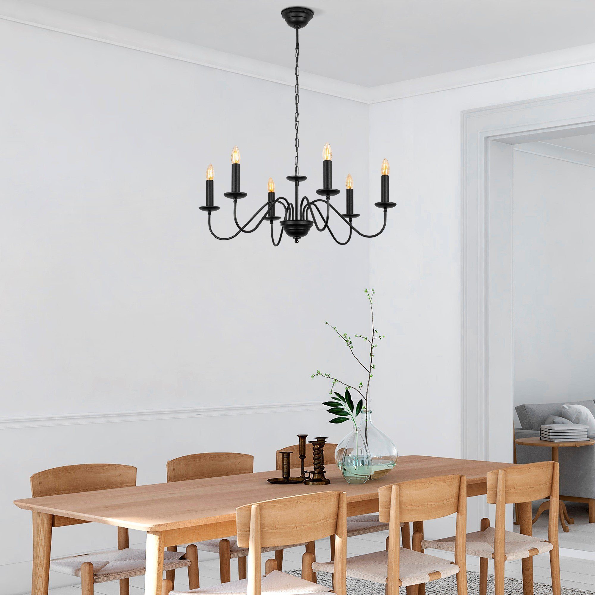 Opviq Kronleuchter METAL BODY, 76 x günstig online kaufen