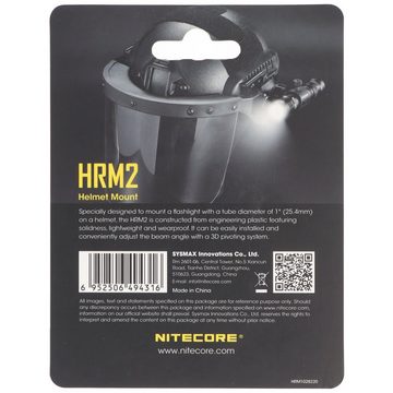 Nitecore LED Taschenlampe Nitecore Universal-Helmmontage HRM2 für Taschenlampen, Nitecore HRM2