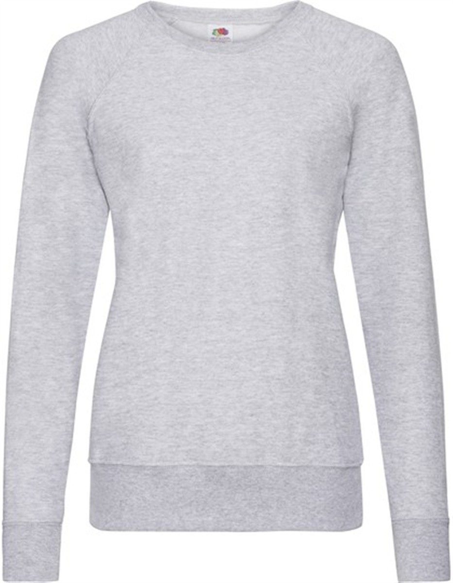Fruit of the Loom Sweatshirt Lady-Fit Lightweight Raglan Sweatshirt / Pullover