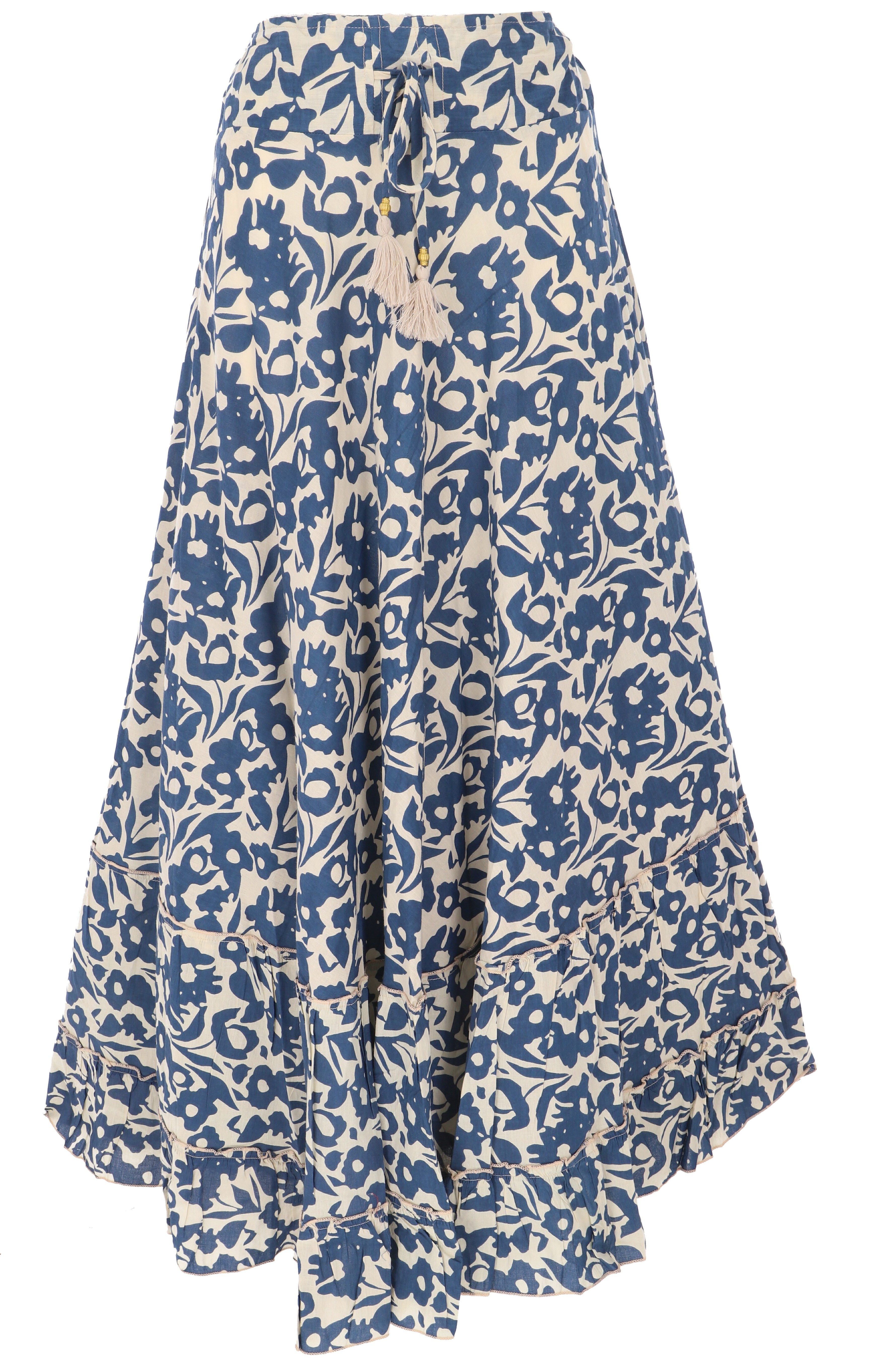 Guru-Shop Minirock Boho Maxirock aus Baumwolle, günstig online kaufen