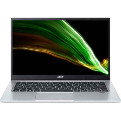 Acer Swift 1 (SF114-34-P6C4) 256 GB SSD / 8 GB - Notebook - silber Notebook (Intel Pentium Silber, 256 GB SSD)