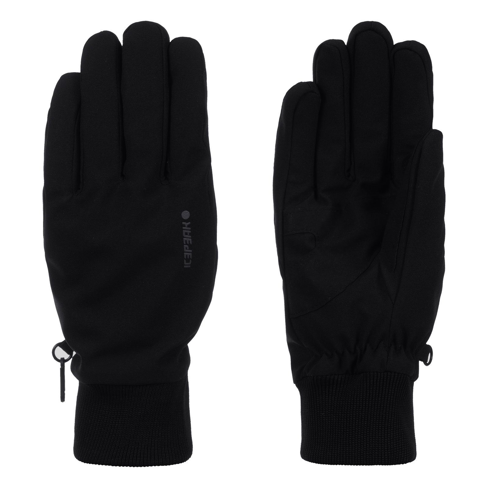 Rippbündchen breitem Hartwell mit vielen Thermal Multisporthandschuhe Gloves Icepeak