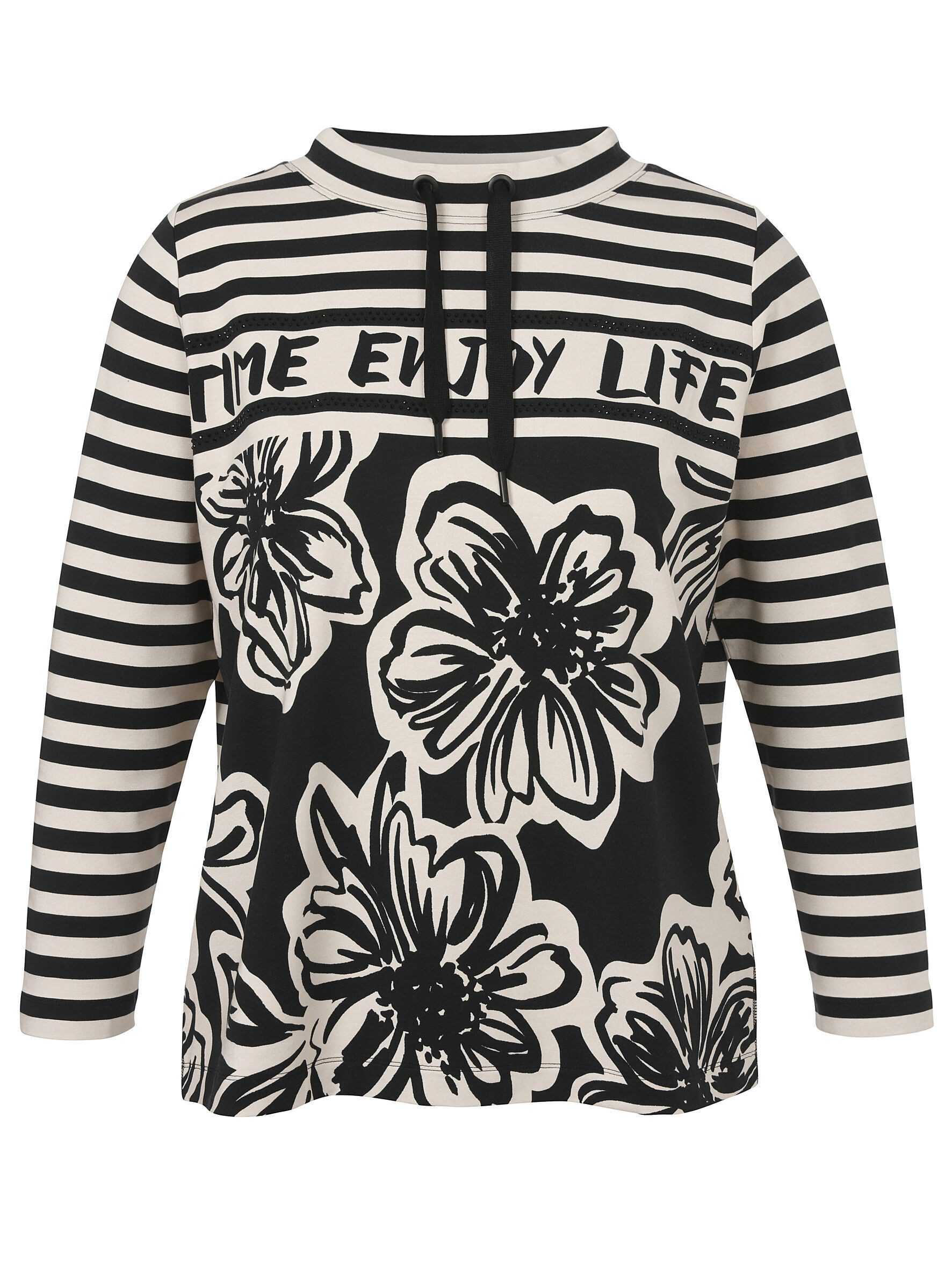 VIA APPIA DUE Sweatshirt (1-tlg) in Große Größen