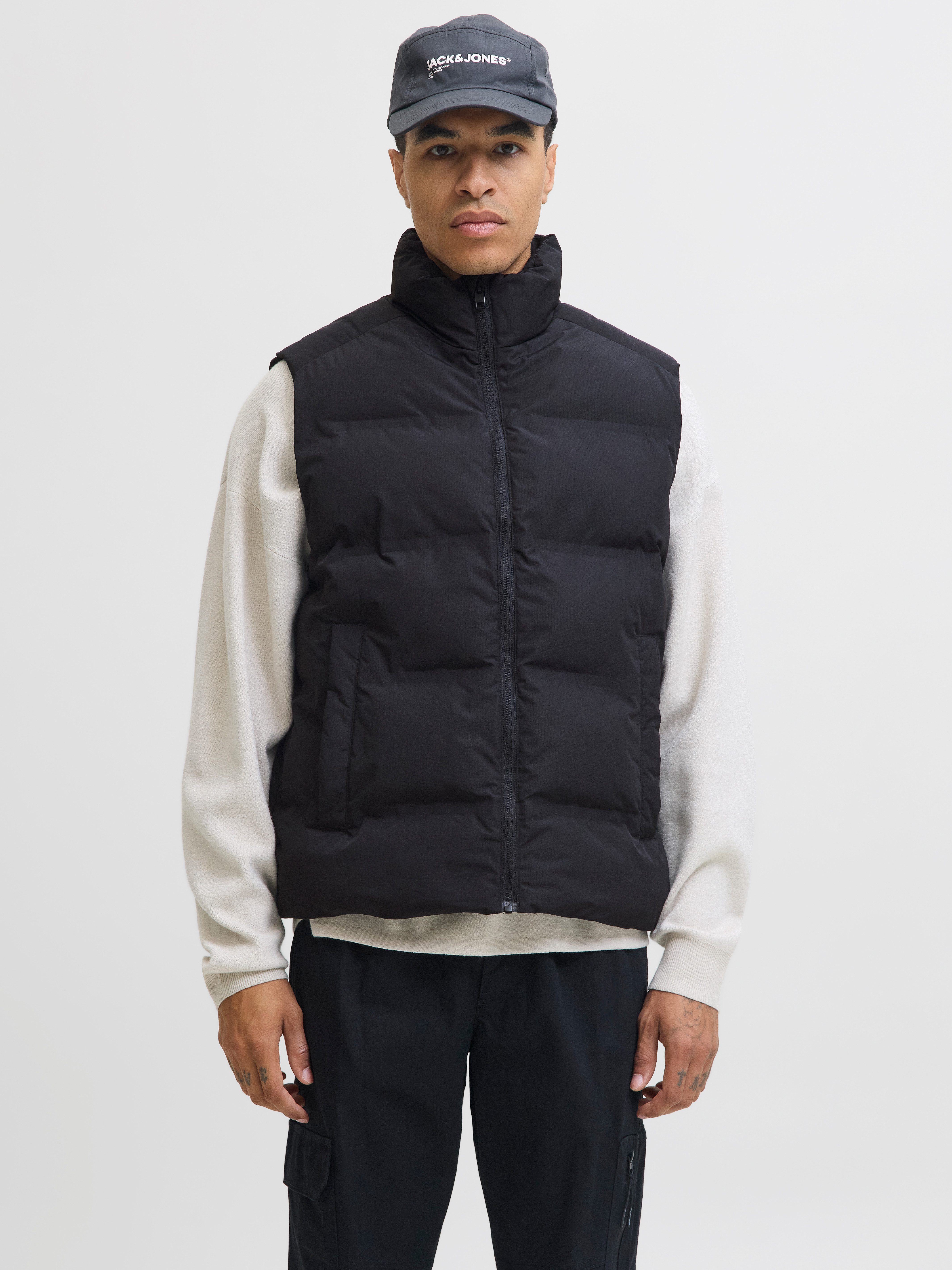 Steppweste JJESOHO BODYWARMER COLLAR SN