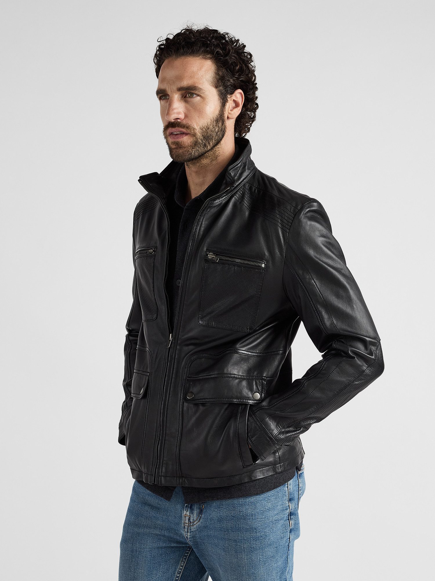JCC Lederjacke 402293