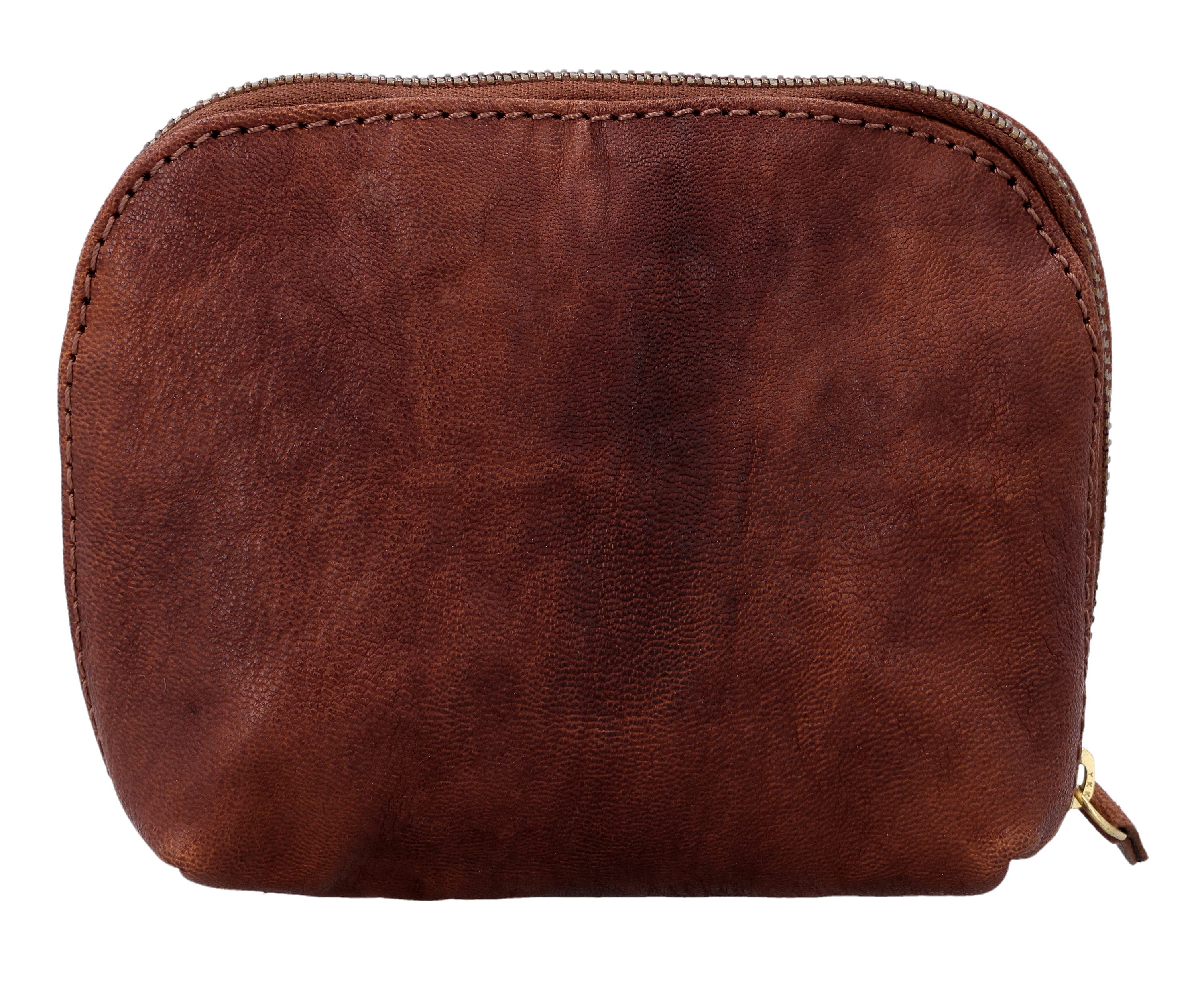 Gusti Leder Kulturbeutel Gusti Leder Kosmetiktasche Leo (1-tlg)