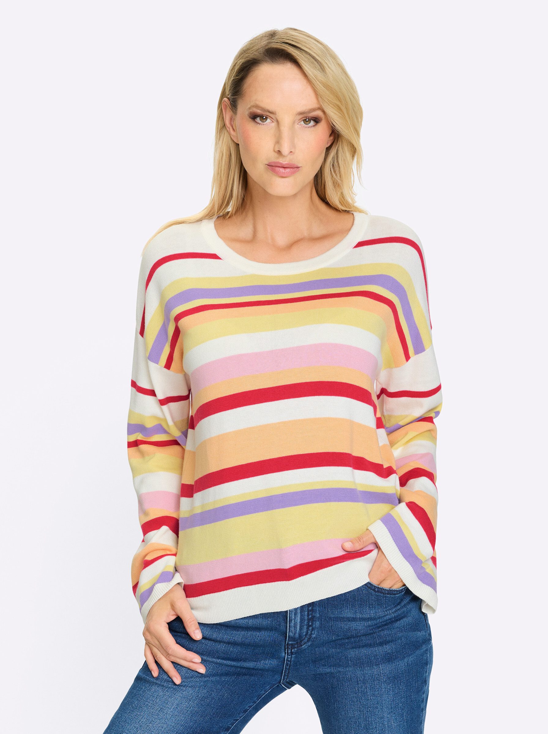 Strickpullover Pullover Langarm