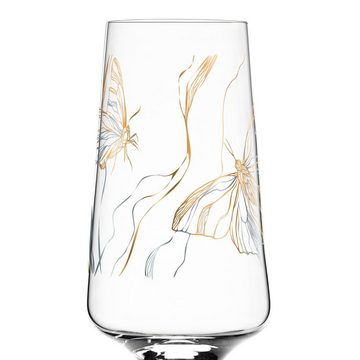 Ritzenhoff Sektglas Prosecco Marvin Benzoni - Monarch Couple, Kristallglas