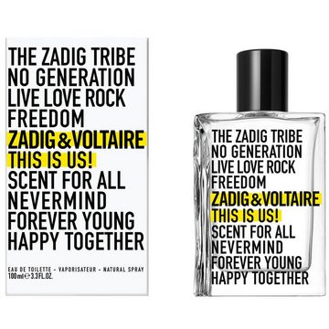 ZADIG & VOLTAIRE Eau de Toilette This is Us! E.d.T. Nat. Spray