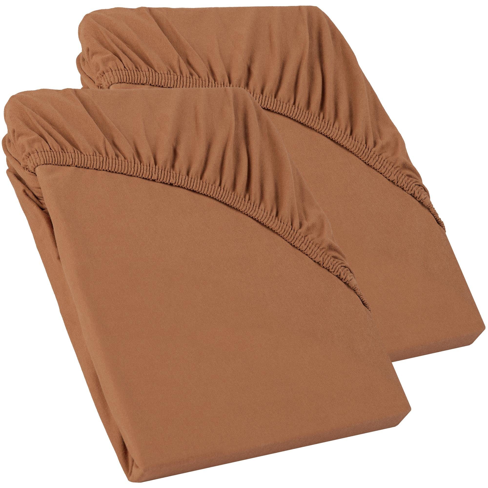CelinaTex Spannbettlaken Perla Topper Laken Jersey günstig online kaufen
