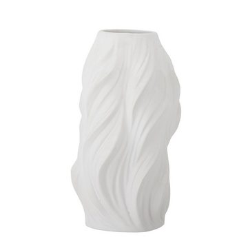 Bloomingville Dekovase Sahal, Vase in Weiß, 25,5cm, aus Keramik