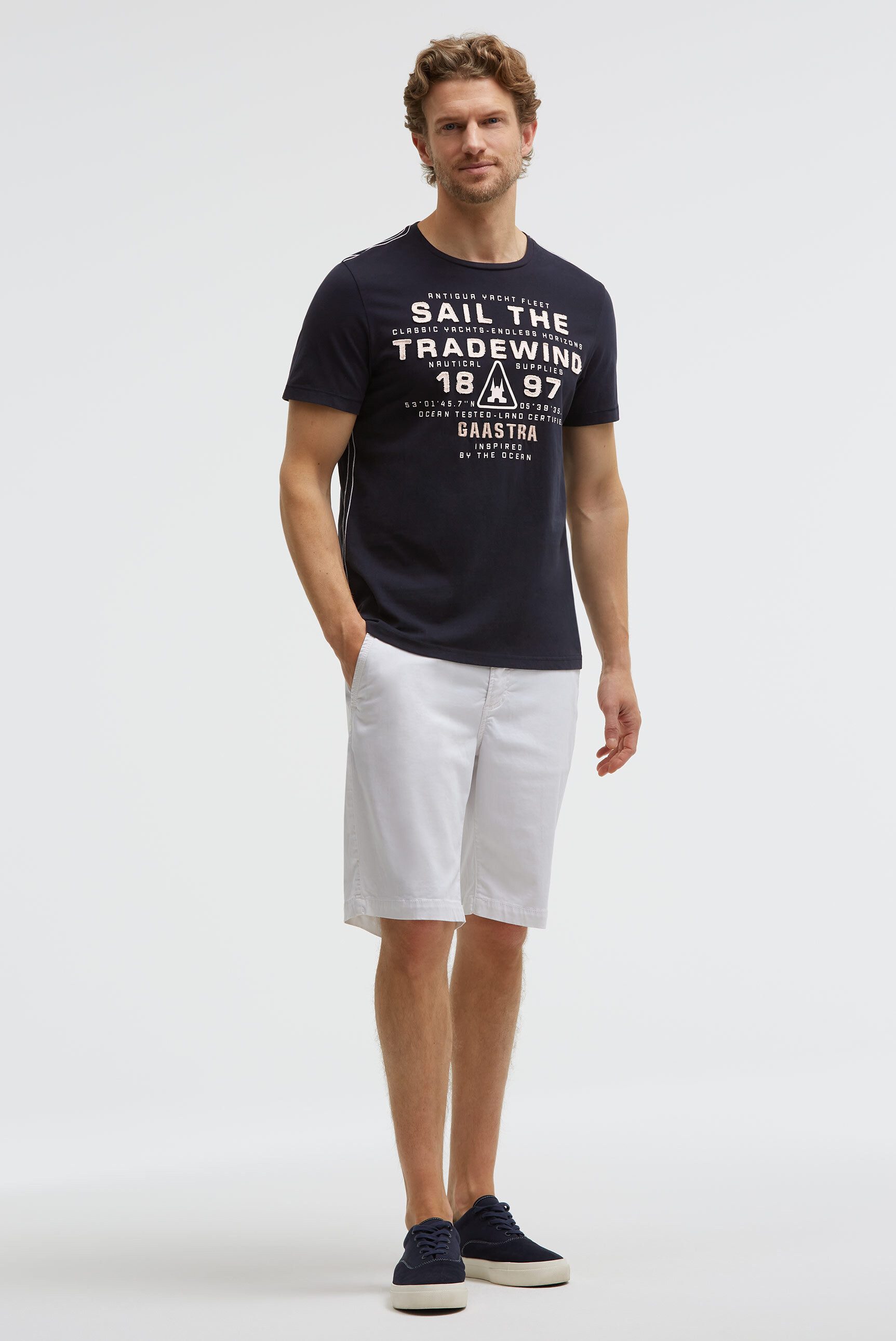 Gaastra Rundhalsshirt mit Necktape