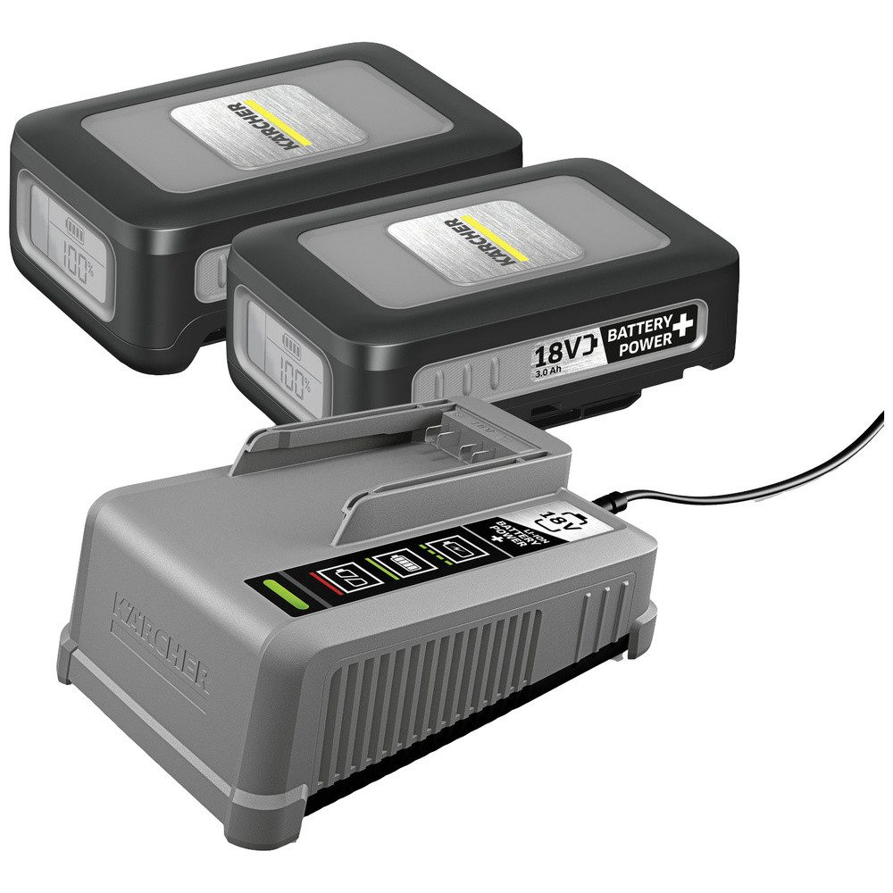Kärcher Professional Kärcher Professional 2.445-072.0 Starter Kit Battery Power+ 18/30 Werk Akku