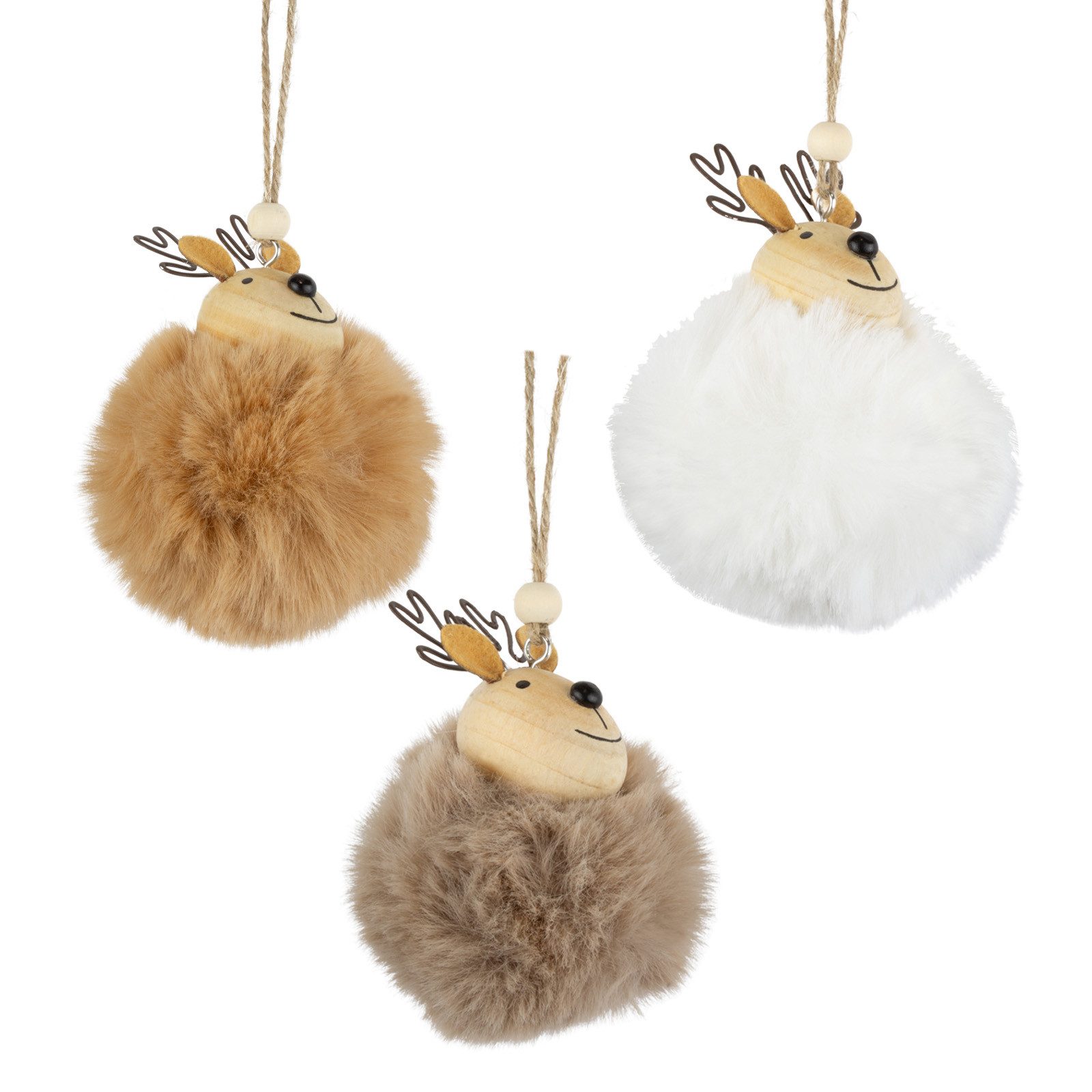 Christmas Paradise Christbaumschmuck Baumschmuck 3er Set günstig online kaufen