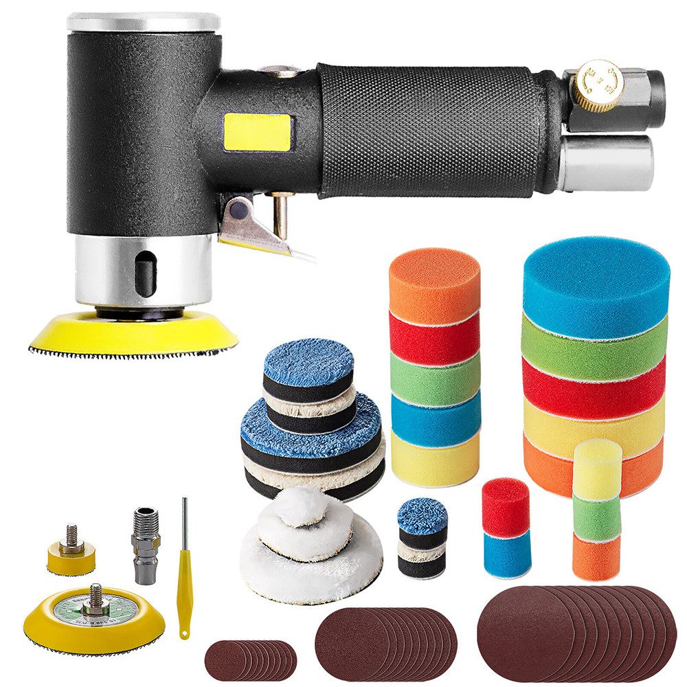 Hikity Druckluft-Exzenterschleifer Druckluft Exzenterschleifer Mini 25mm günstig online kaufen
