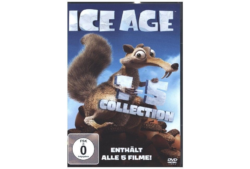 DVD Ice Age 1 - 5 Collection (enthält alle 5 Filme)