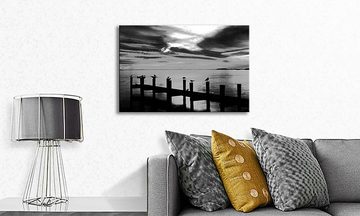 WandbilderXXL Leinwandbild Glowing Sky, Sonnenuntergang (1 St), Wandbild,in 6 Größen erhältlich