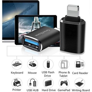 Gravizone USB-Adapter Ios (8-pin für iPhone) zu Usb 3.0