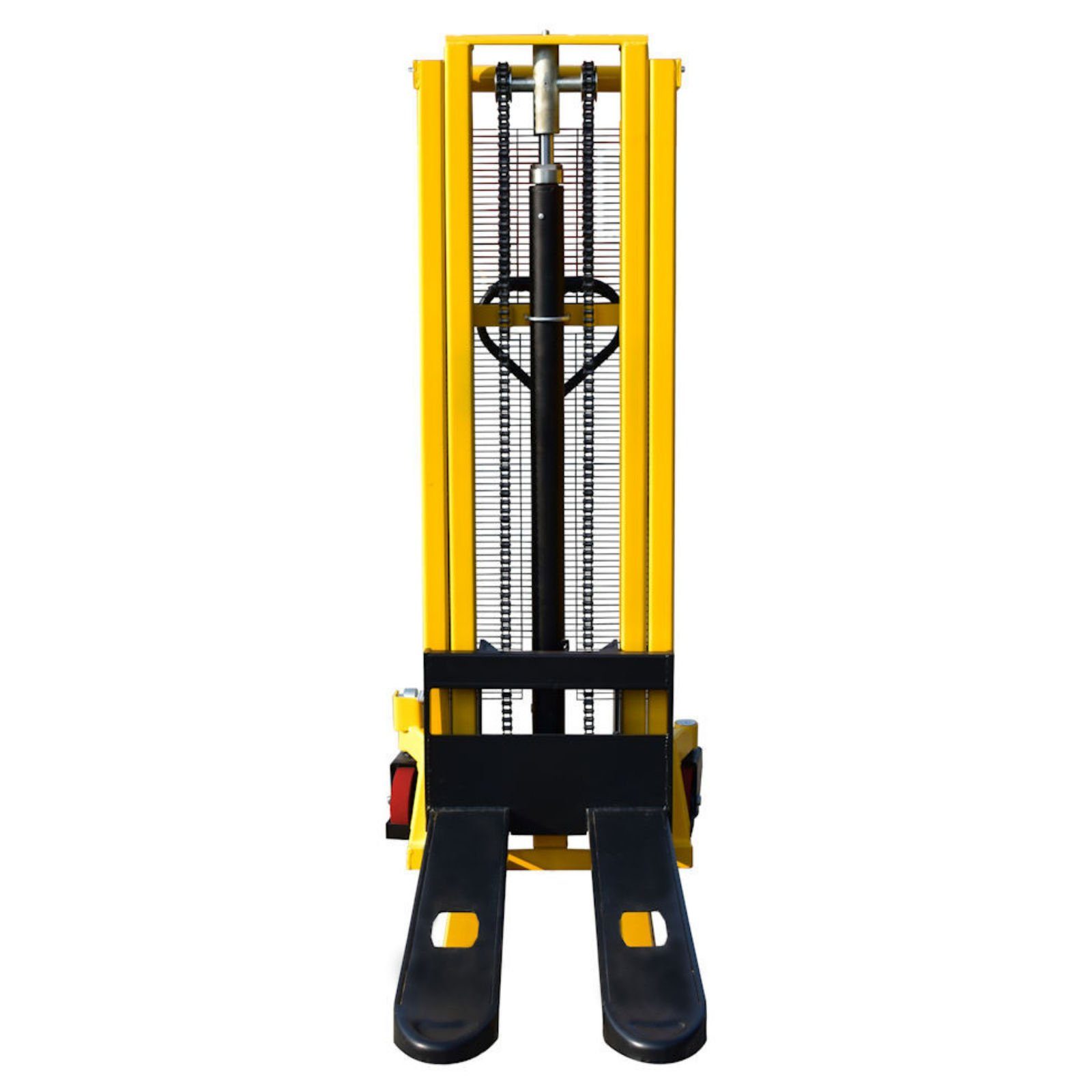 Midori Hochhubwagen, (1 St), Handstapler Hubhöhe 2,50m Stapler Vollgummireifen Gabelstapler