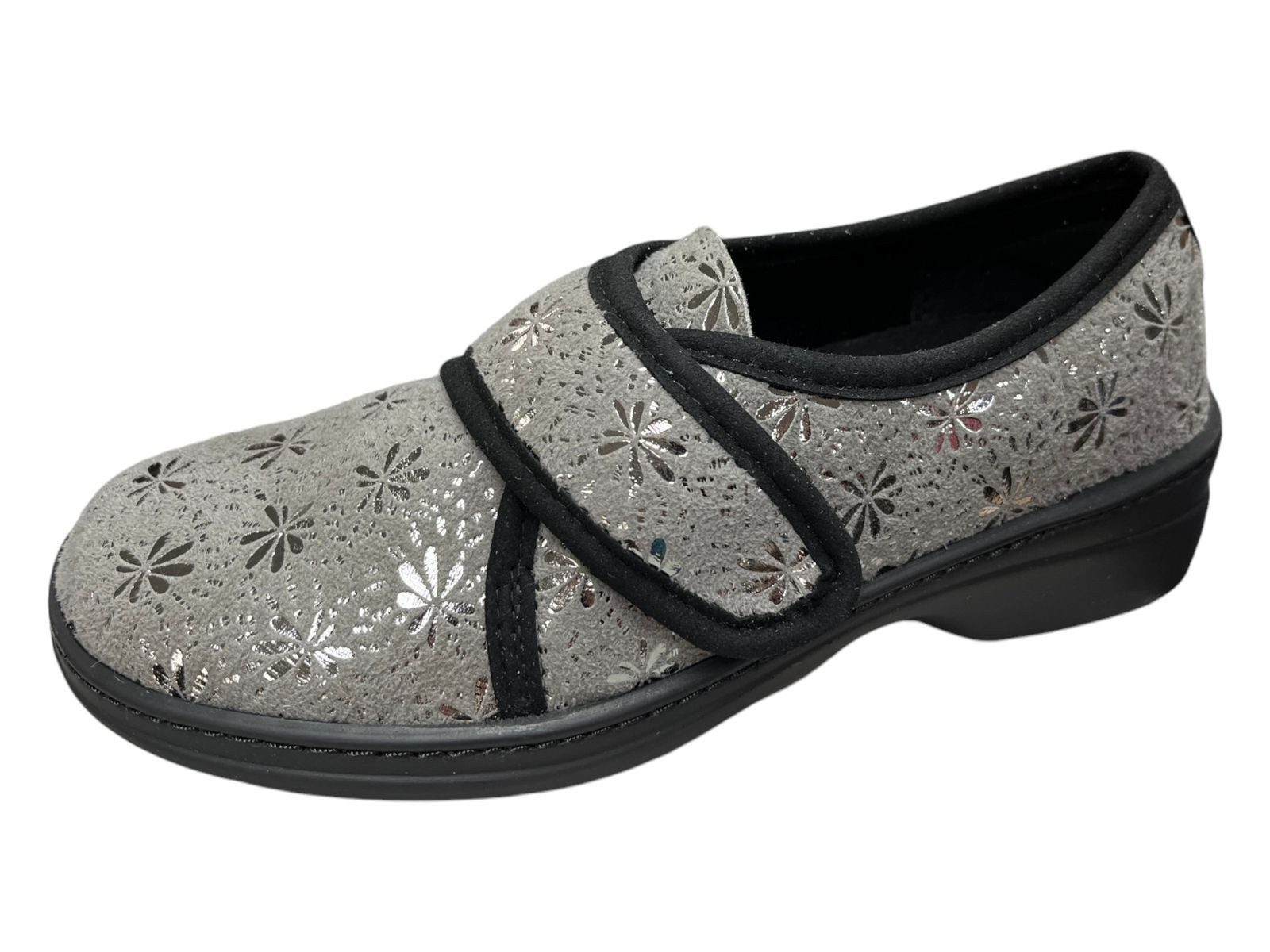 algemare Algemare Damen Hausschuh 8325-2929 achat grau/kombi Hausschuh – Bild 3 von 5