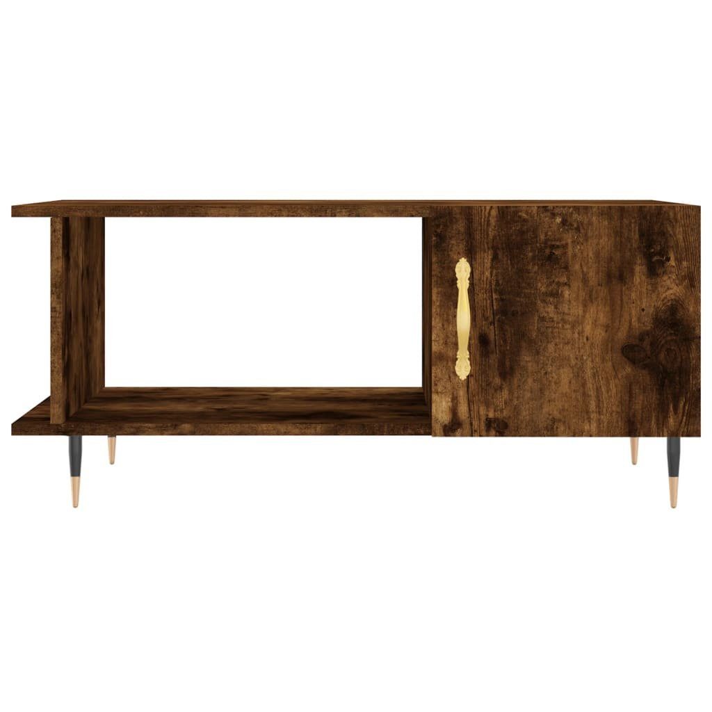 | Couchtisch Räuchereiche cm Holzwerkstoff 90x50x40 vidaXL Räuchereiche (1-St) Couchtisch Räuchereiche