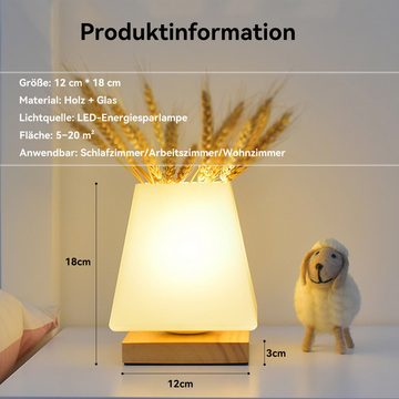 Welikera LED Schreibtischlampe Vase Schreibtischlampe, 1600mAh dimmbar Schlafzimmer/Wohnzimmer