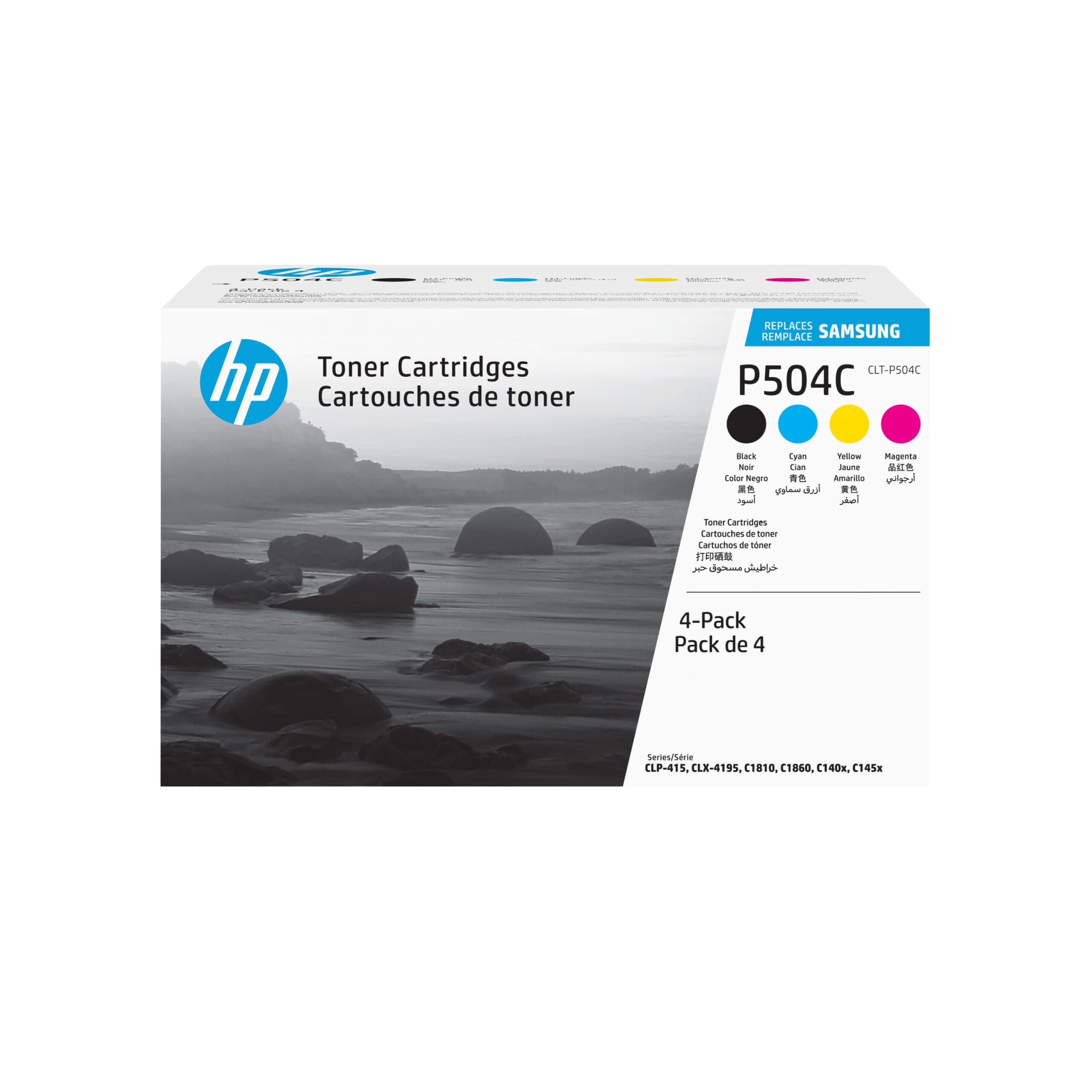 HP Samsung CLT-P504C 4er-Pack Schw./Cyan/Magenta/G Tintenpatrone