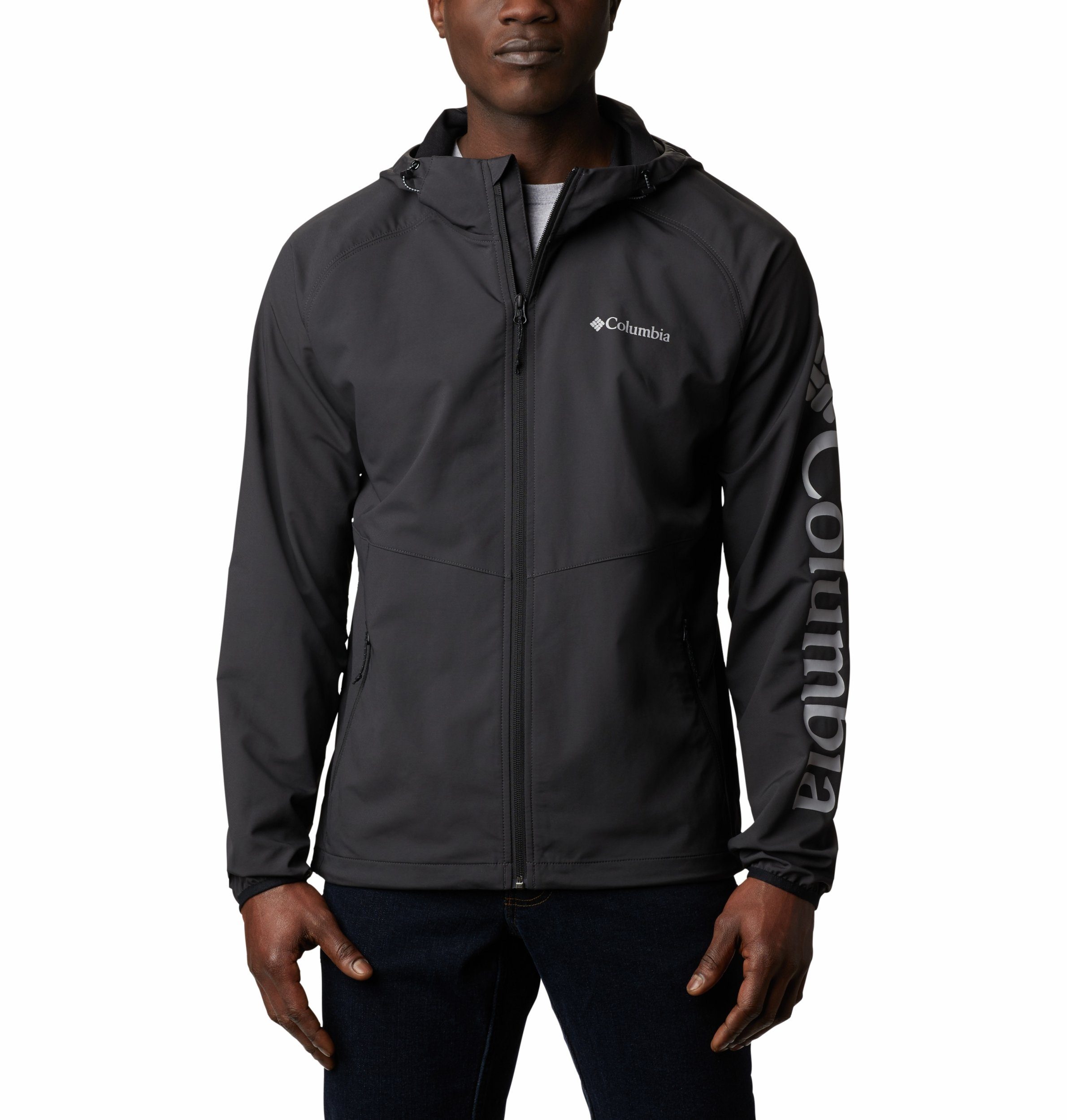 Columbia Funktionsjacke Panther Creek Jacket Black, Stone