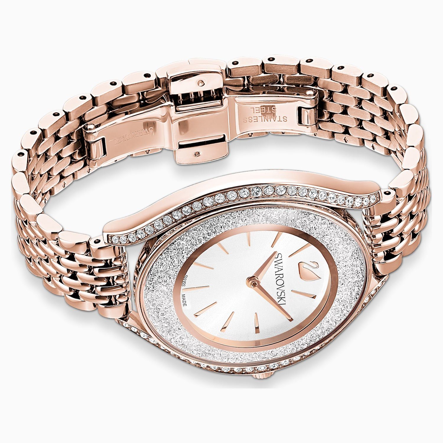 Swarovski Quarzuhr 5519459, Mit Swarovski Kristallen