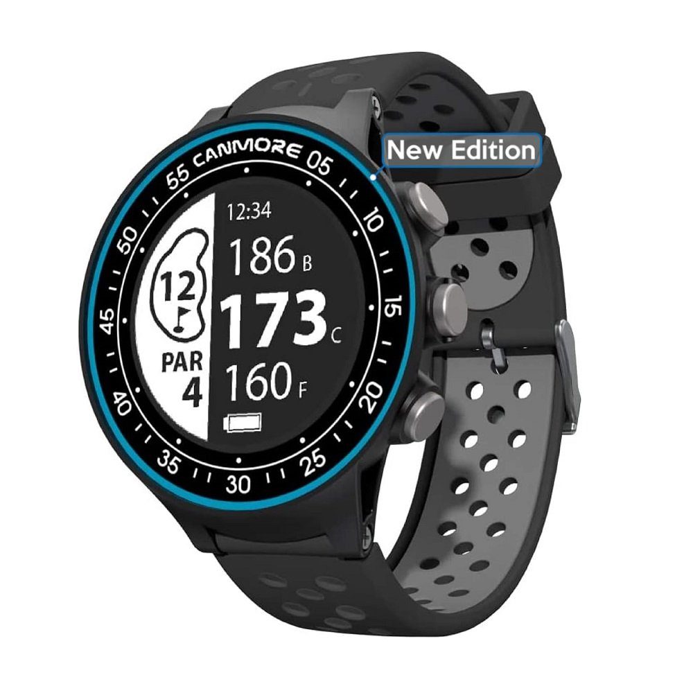 Canmore TW-411 Golf-GPS-Uhr (40.000 globale Golfplätze, Schritt- und Kalorienzähler, gratis Updates)