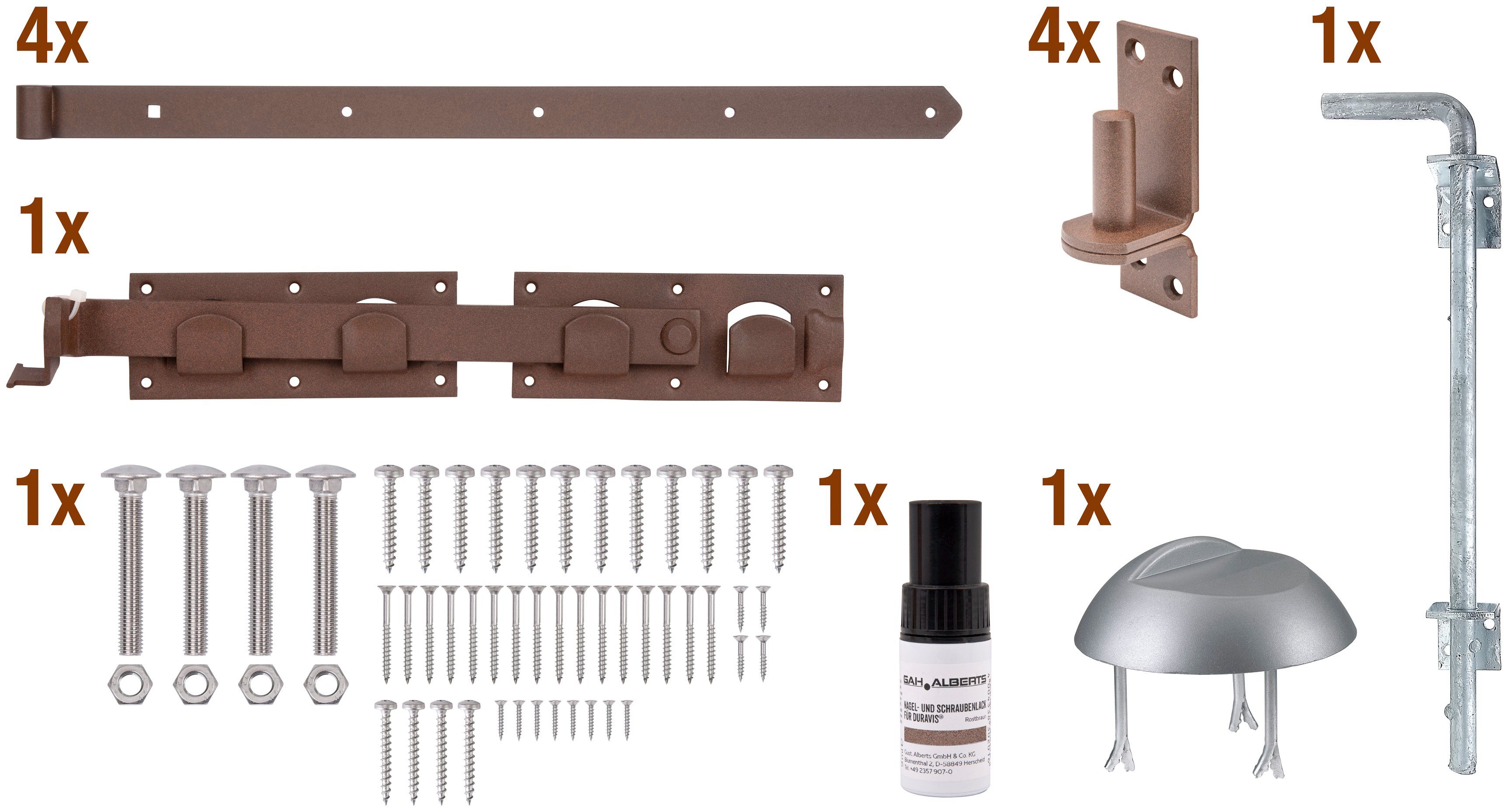 Torbeschlag DURAVIS® Beschlagssortiment