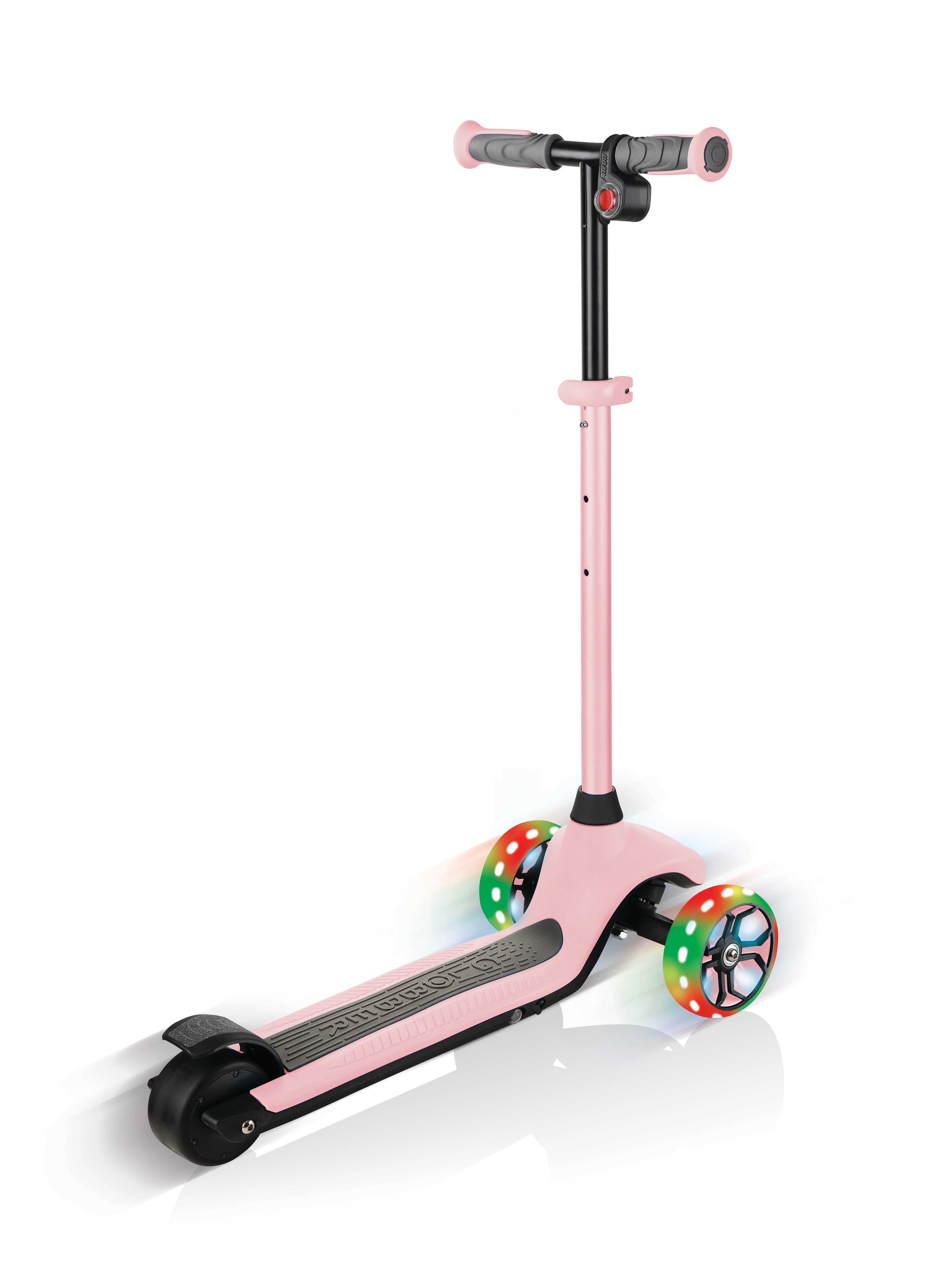 Globber E-Scooter ONE K E-MOTION 4 PLUS, mit Leuchtrollen, 10 km/h