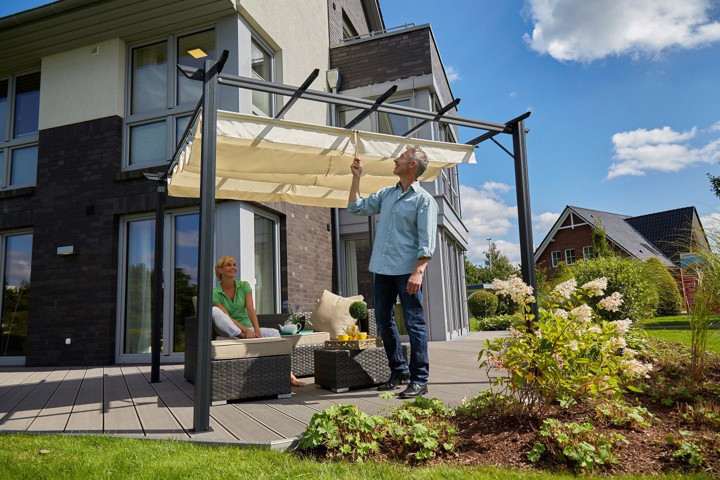 KONIFERA Pavillon-Ersatzdach, für »Tilos«, BxT: 300x400 cm günstig online kaufen