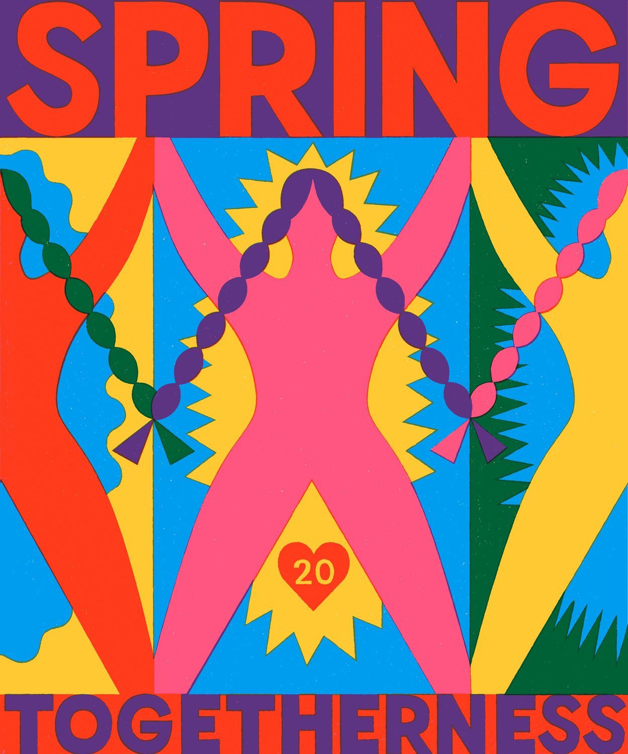 SPRING#20 - Togetherness / Ulli Lust, Birgit Wehye, Larissa Bertonasco, Almuth Ertl, Kati Szilagyi, Magazin für Graphisches Erzählen