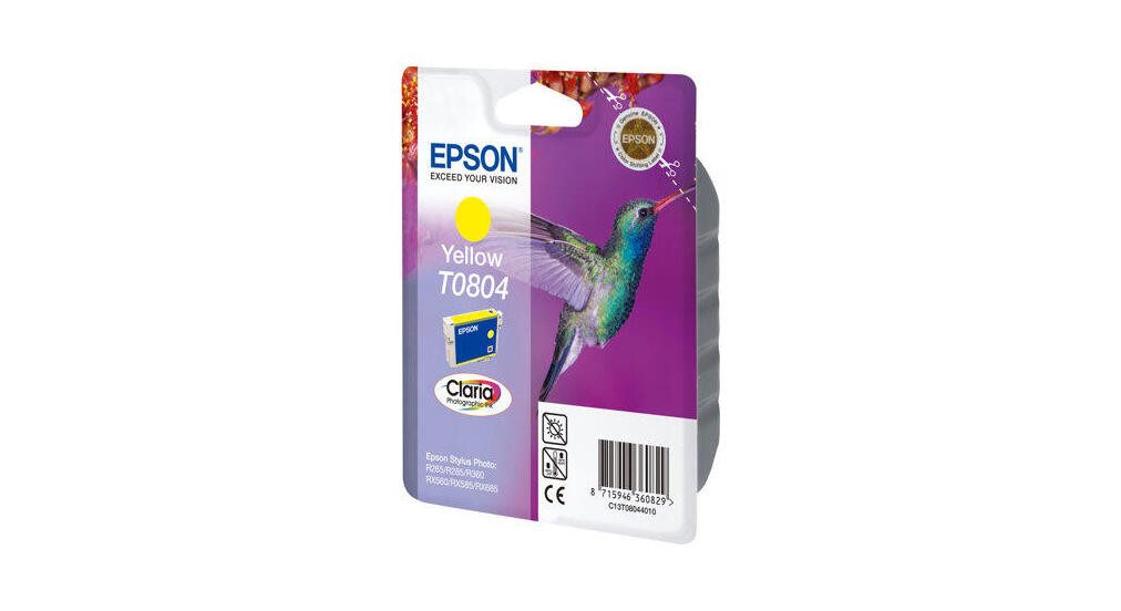 Epson T0804 Kolibri Druckerpatrone gelb Tintenpatrone