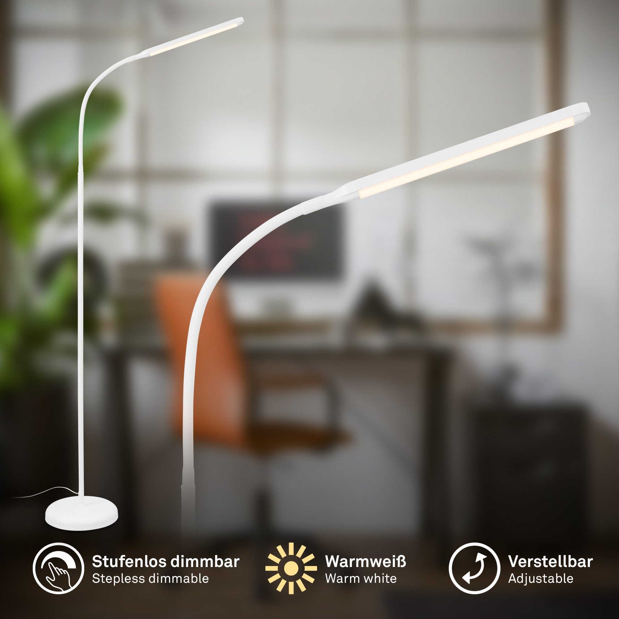 Briloner Leuchten LED Stehlampe MURA 1660016 – Bild 3 von 5