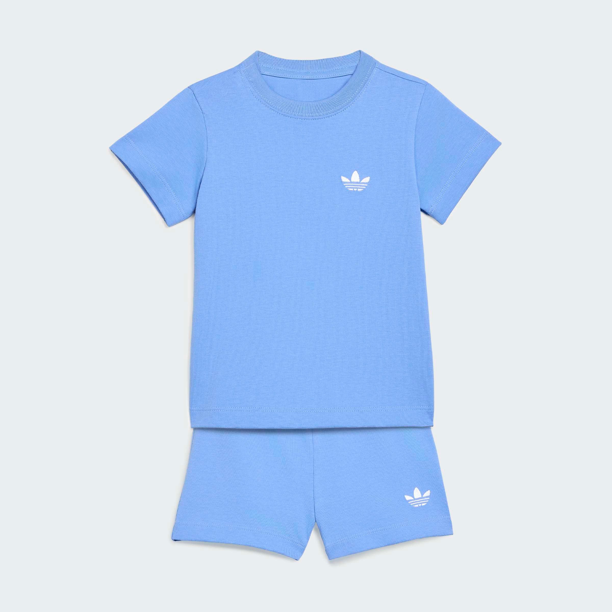 adidas Originals Trainingsanzug TEE SET (2-tlg), für Babys, zweiteiliges Set, aus Baumwolle