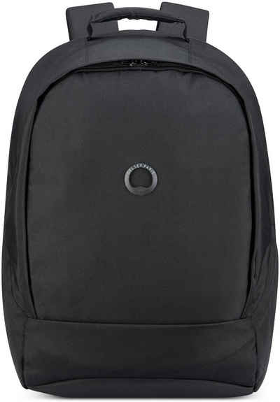 Delsey Laptoprucksack Securban, mit gepolstetem 15-6-Zoll Laptopfach und Anti-RFID-Fach