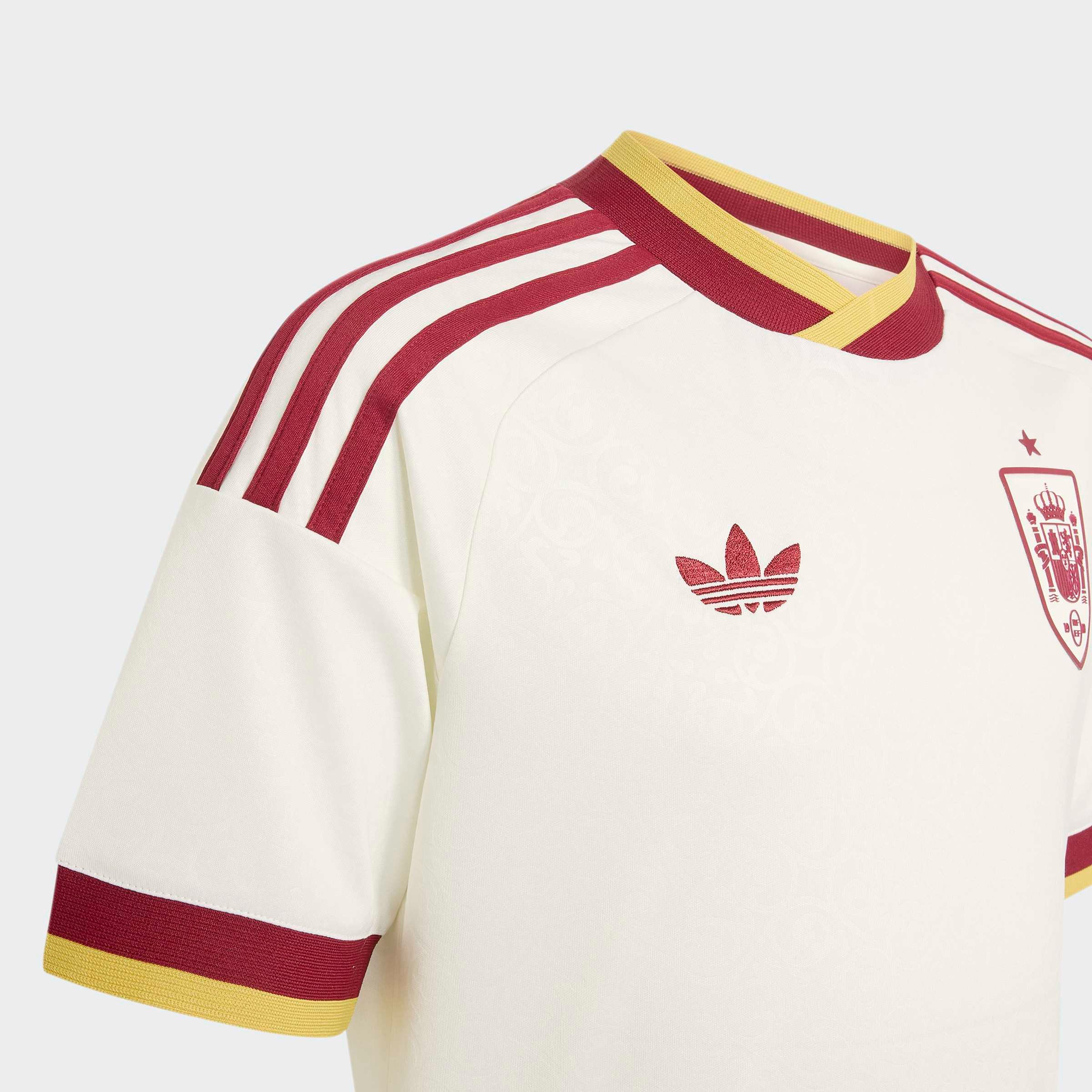adidas Performance Fußballtrikot RFEF A JSY Y für Kinder, mit Climacool Technologie, feuchtigkeitsableitend