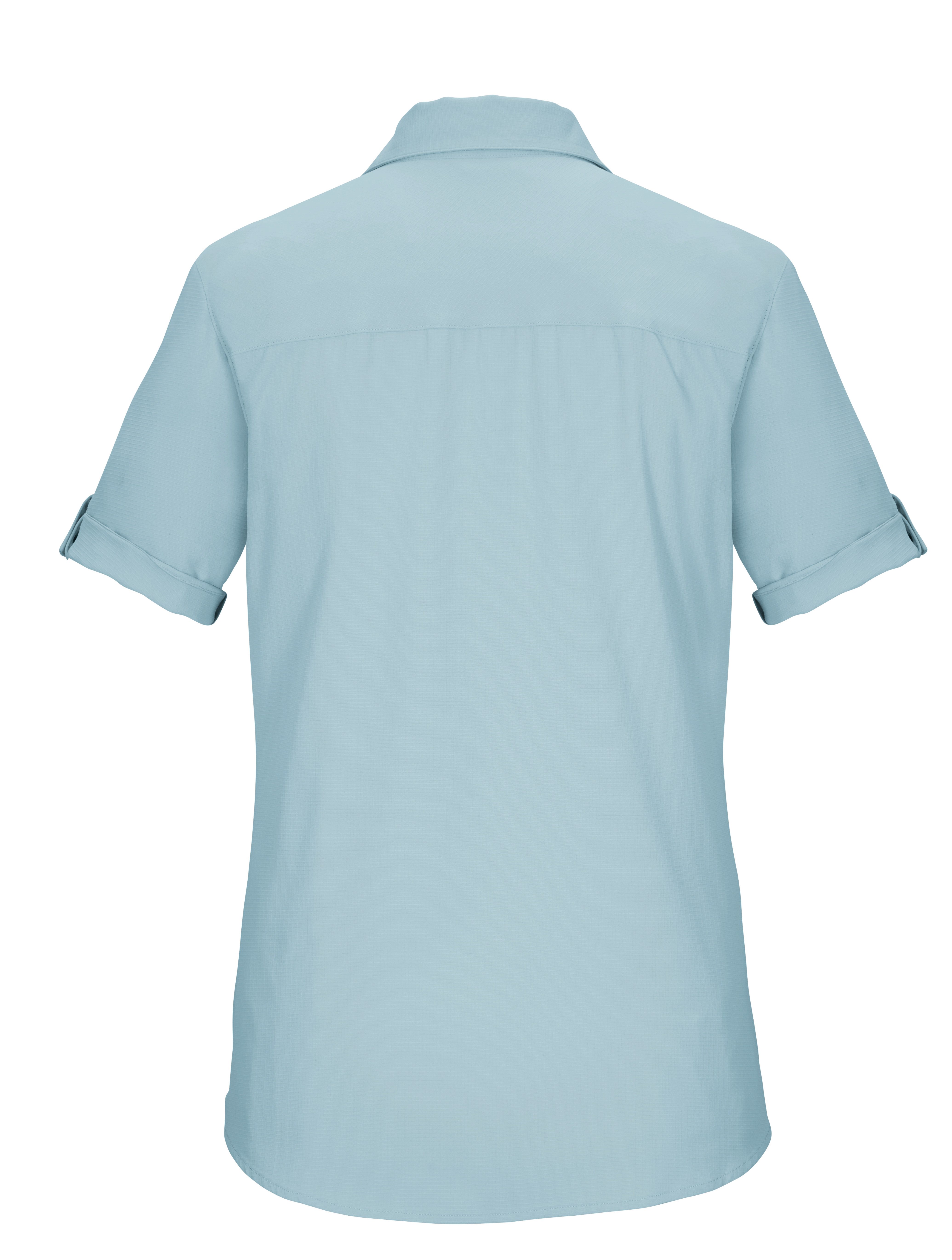 Killtec Funktionsbluse KOS 85 WMN WVN SHRT Langarm zum Krempeln und Fixieren, schnelltrocknendes Material