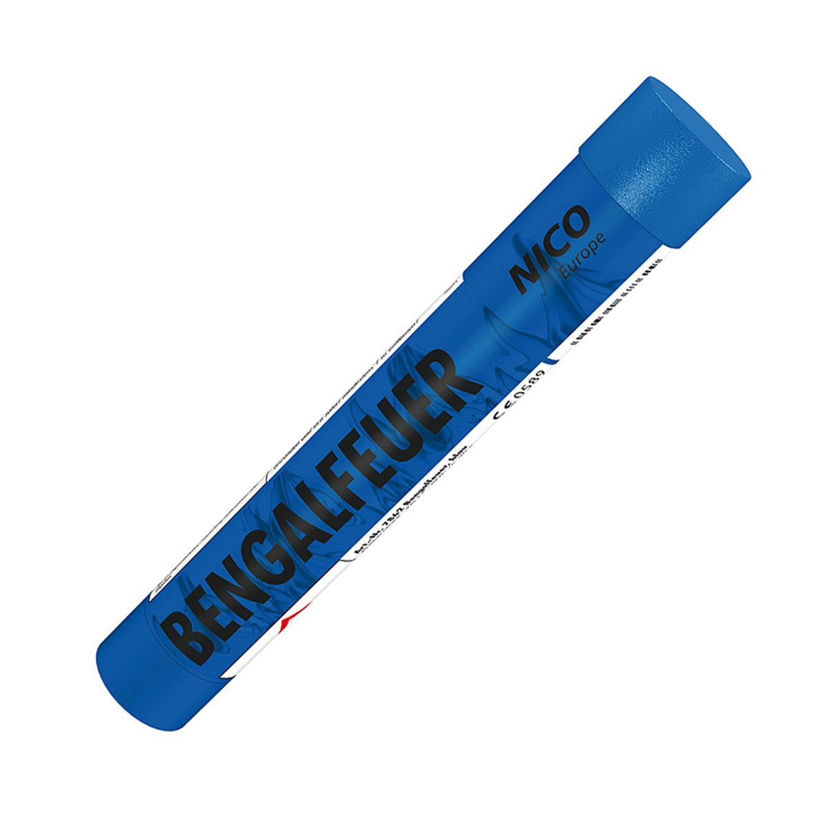 Nico Geburtstagskerze Bengalfeuer, Blau