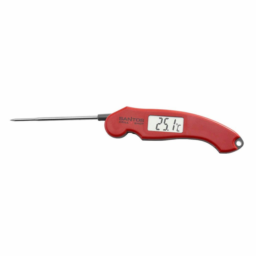 Digital-Grillthermometer PROREGAL® klappbar, Thermometer Grillbesteck-Set