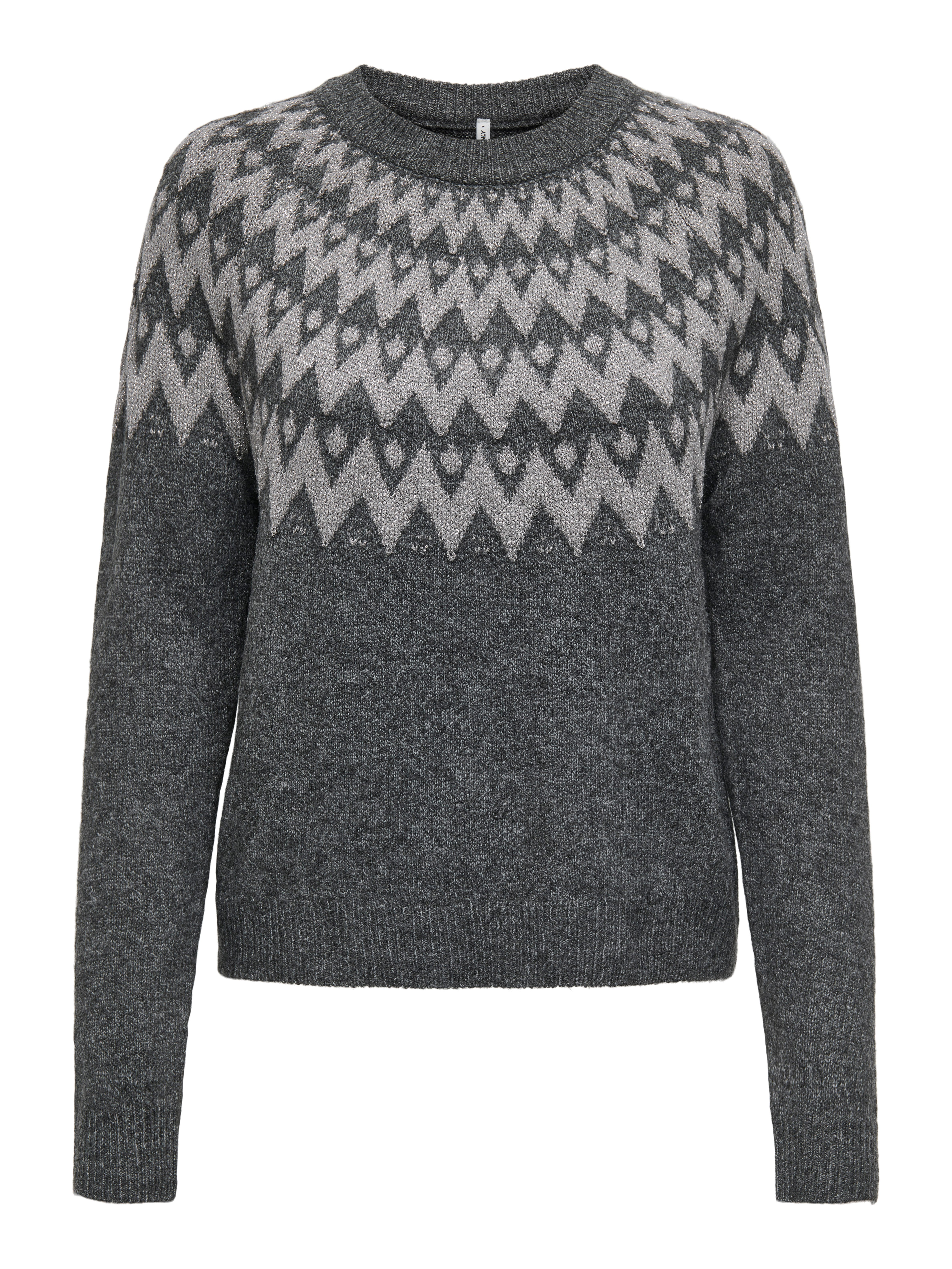Strickpullover ONLFRY LS JQ GLITTER O-NECK CC KNT