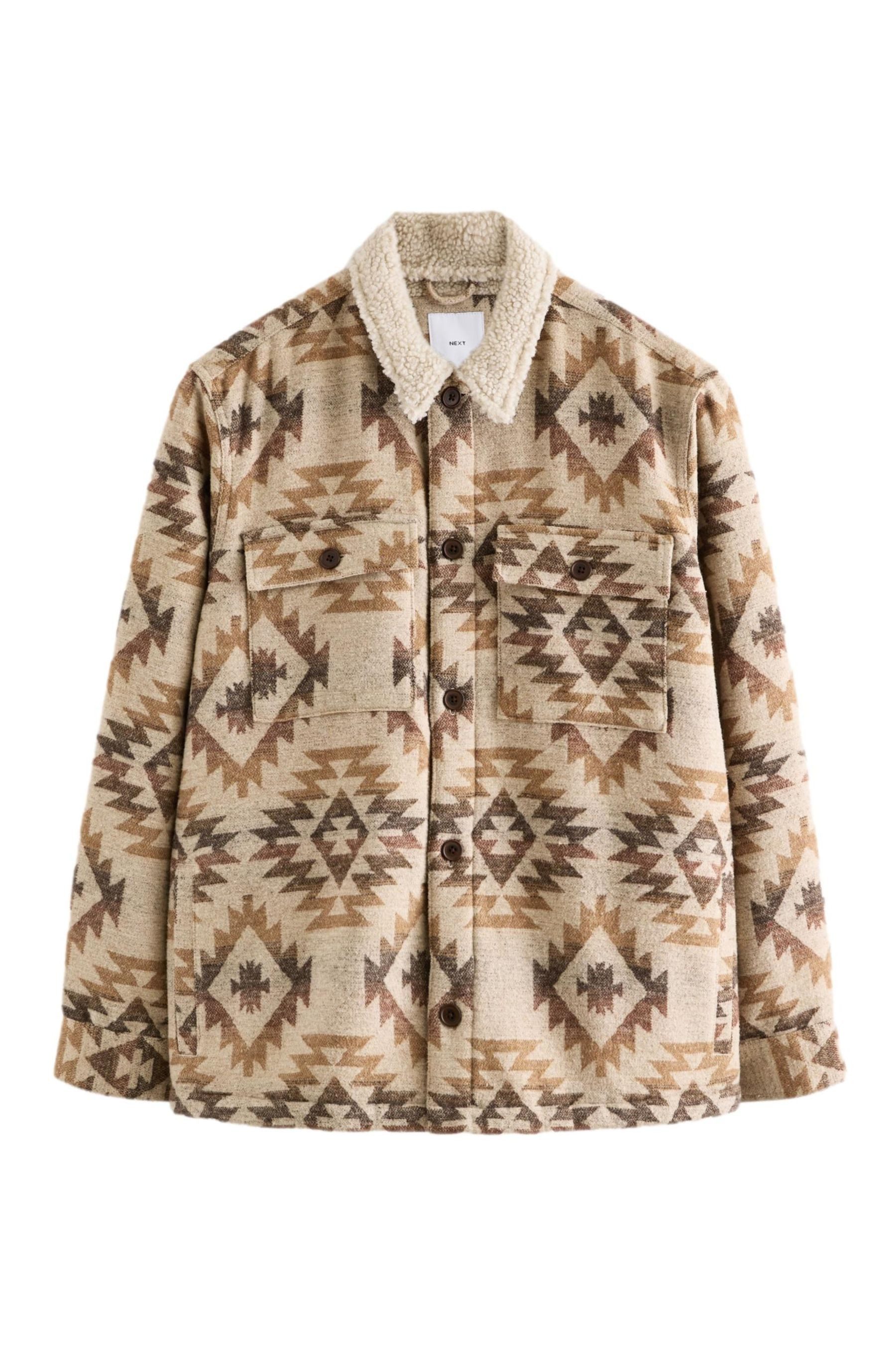 Next Hemdjacke Hemdjacke mit Borgfutter und günstig online kaufen