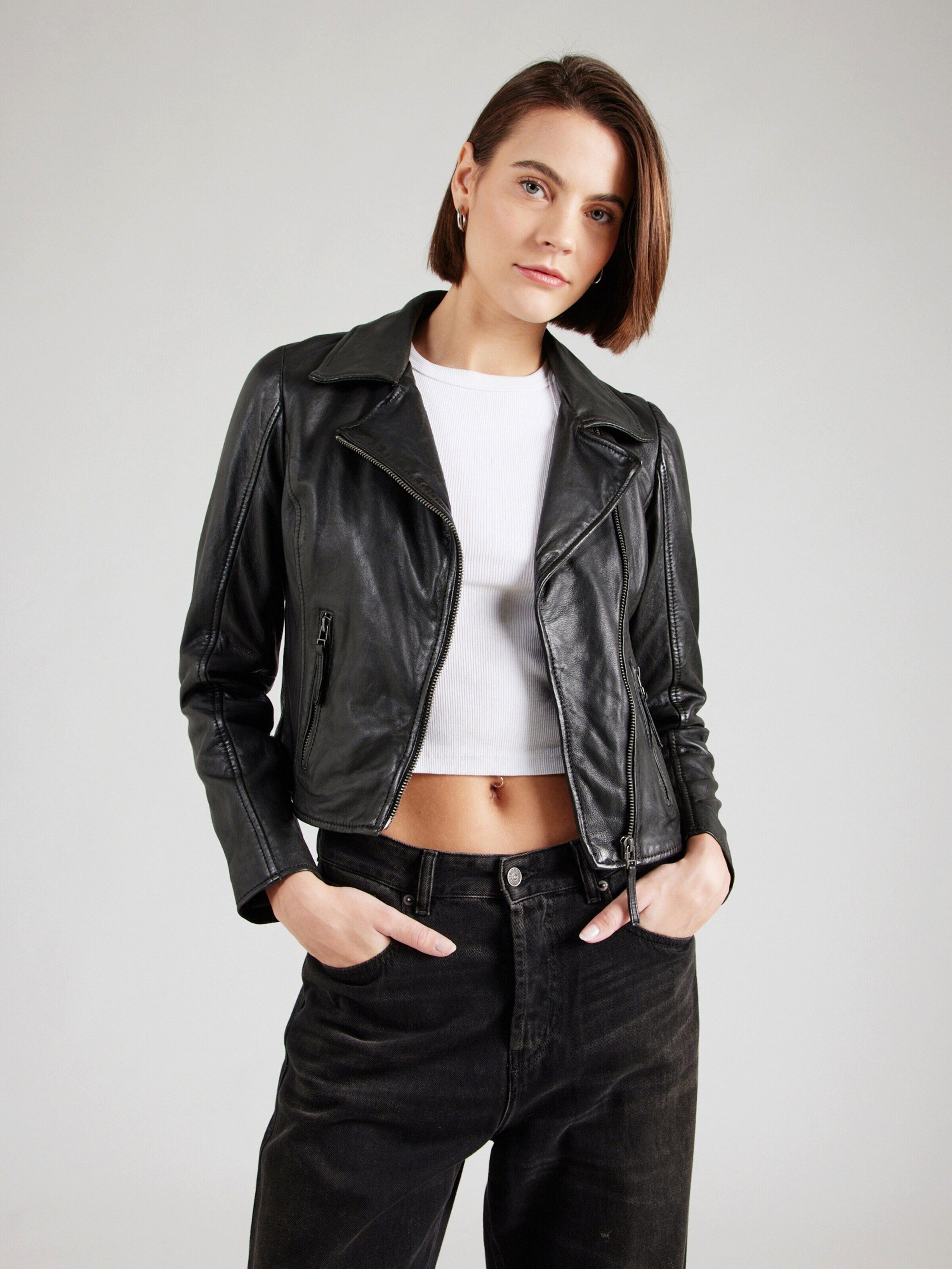 Freaky Nation Lederjacke Allison (1-St) günstig online kaufen