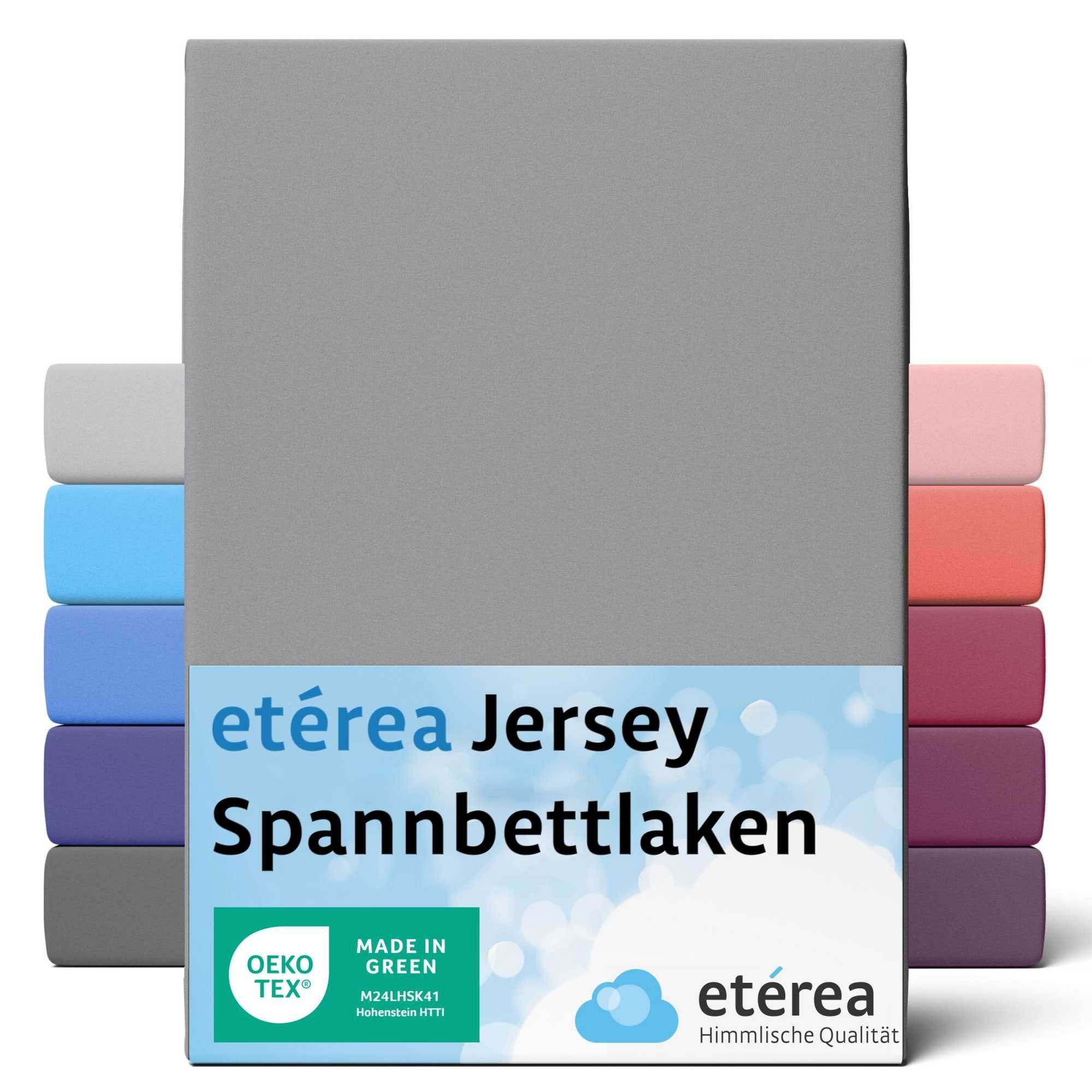 etérea Himmlische Qualität Spannbettlaken etérea Comfort Jersey Spannbettlaken, Jersey, Gummizug: rundum, (1 Stück)