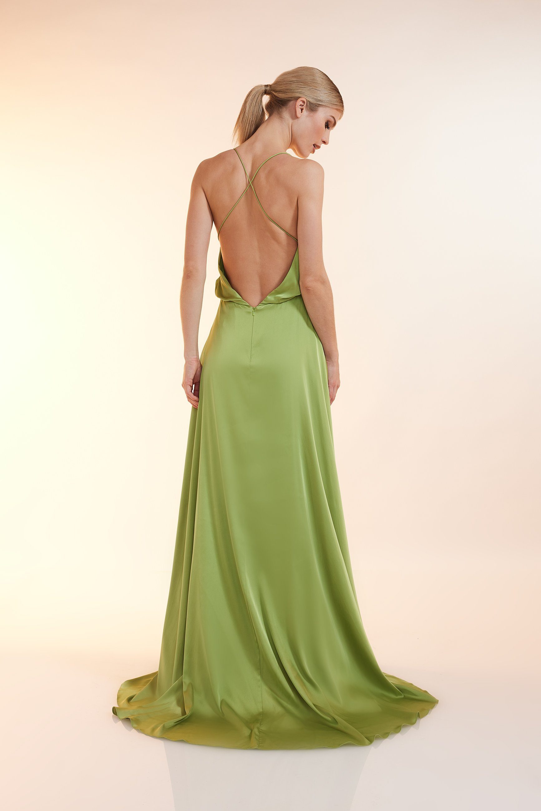 Luxe Slip Dress Abendkleid Unique
