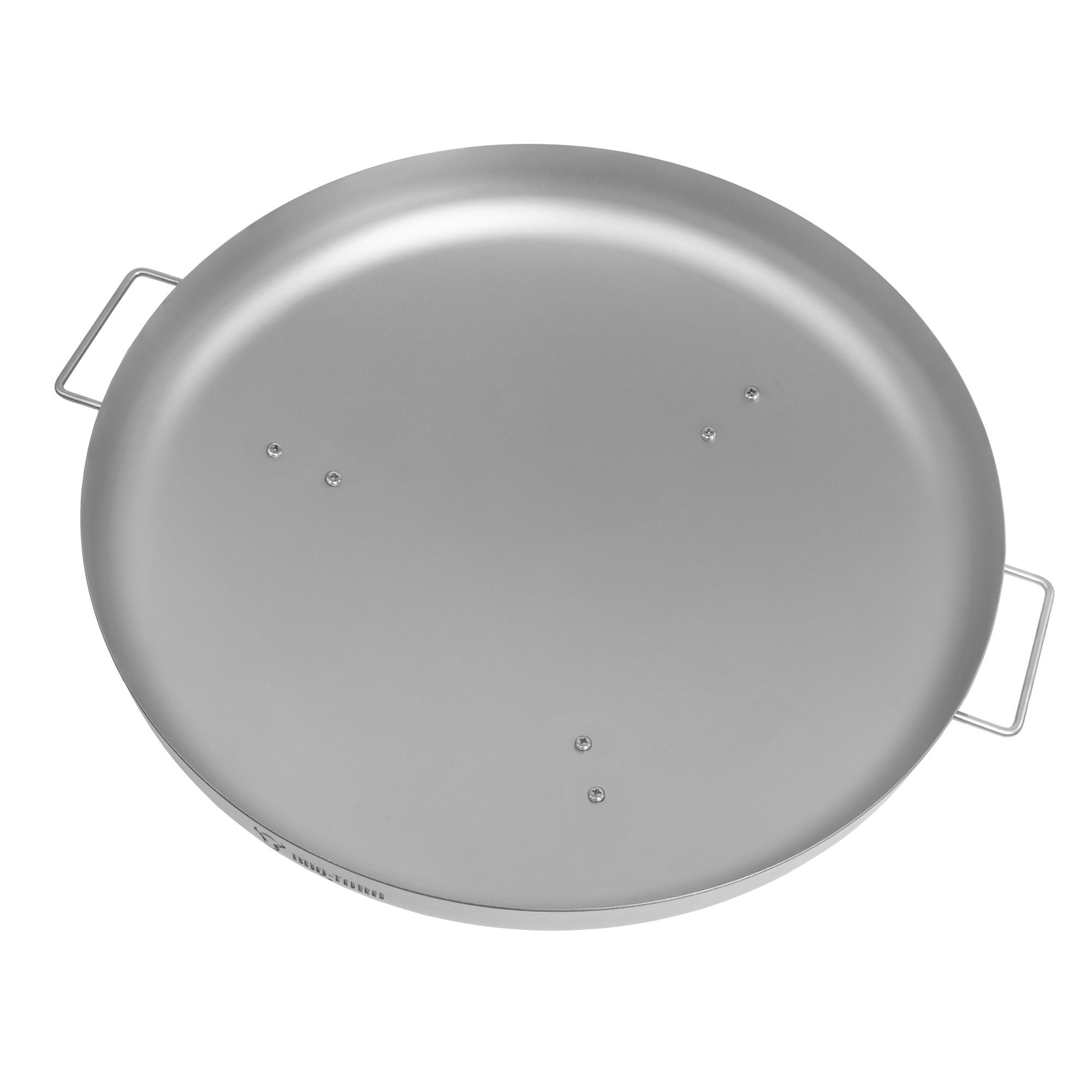 BBQ-Toro Feuerstelle Edelstahl Feuerschale Ø 70 cm mit Deckel, Silber, Outdoor Feuerstelle, Hitzebeständig